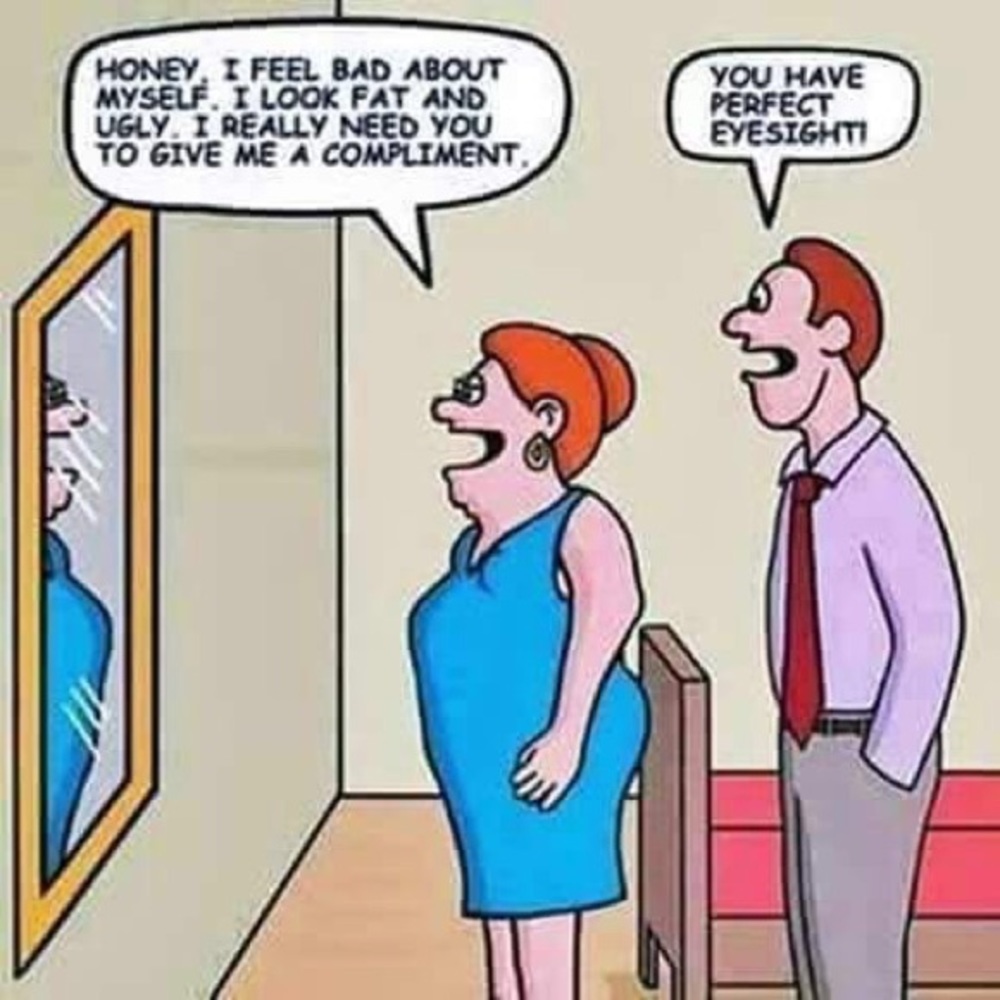 We all need a compliment once in a while!